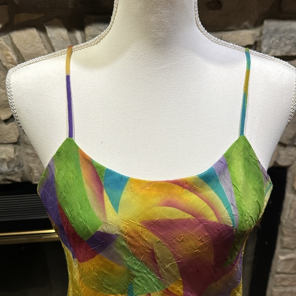 Future Design Retro Dress - Size Medium - Bold Abstract Multicolor Vintage - Picture 4 of 7